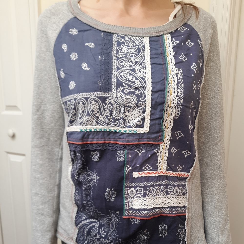 Bandanna Print Top
